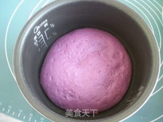 双色花面包的做法步骤：4