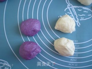 双色花面包的做法步骤：5