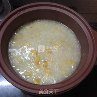 地瓜粟米粥的做法步骤：5