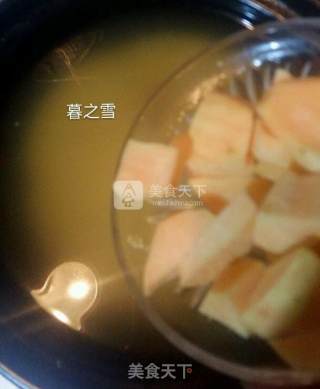 红薯小米粥的做法步骤：3