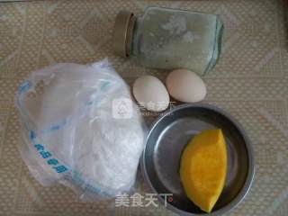 电饭锅南瓜蛋糕的做法步骤：1