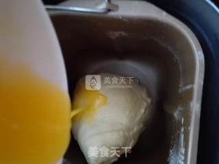 奶香椰蓉吐司（可以拉丝的哦~）的做法步骤：3