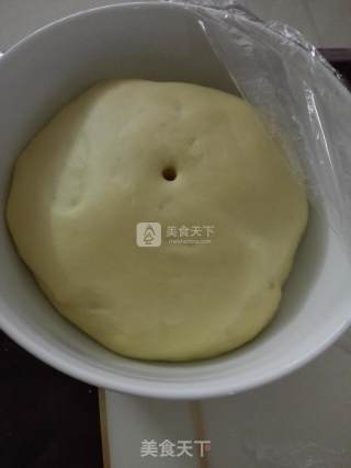 奶香椰蓉吐司（可以拉丝的哦~）的做法步骤：5
