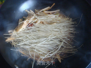 萝卜丝炒粉条的做法步骤：7