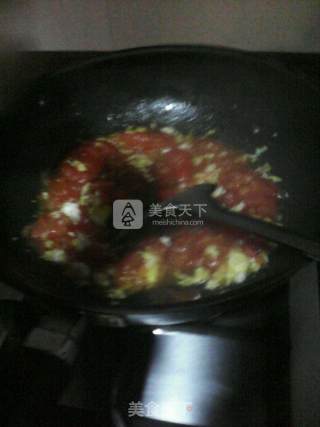 西红柿炒鸡蛋的做法步骤：9