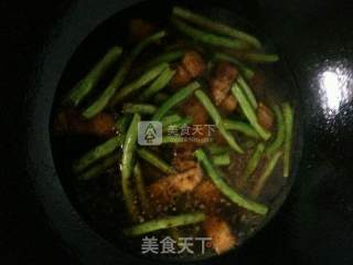 豆角焖面的做法步骤：7