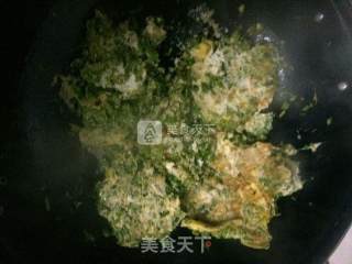 芹菜煎鸡蛋的做法步骤：8