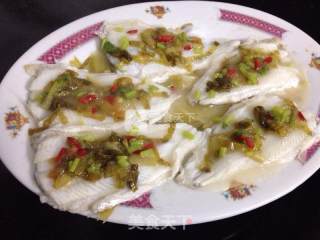 酸菜蒸豆腐鱼的做法步骤：8
