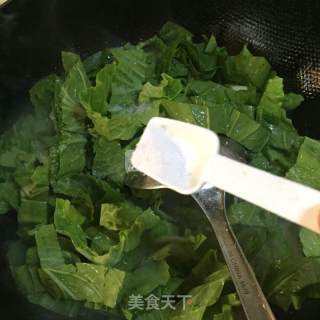 香菇炒五月慢的做法步骤：5