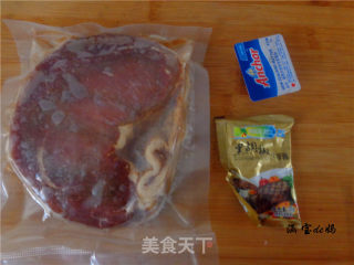 飞饼卷牛排的做法步骤：2