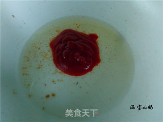 茄汁鹌鹑蛋的做法步骤：7