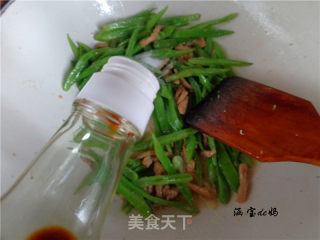肉丝炒豆角的做法步骤：10