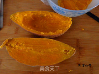 芝士焗红薯的做法步骤：3