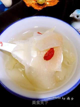 冰糖银耳炖雪梨的做法步骤：8