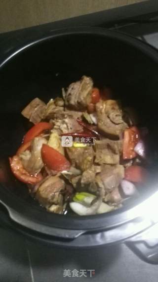 西红柿牛腩 电压力锅版的做法步骤：3
