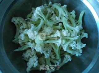 拌双花的做法步骤：1