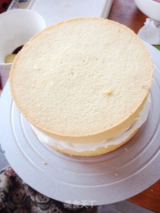 6寸生日蛋糕的做法步骤：14