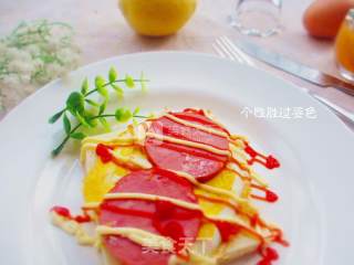 营养土司早餐的做法步骤：5