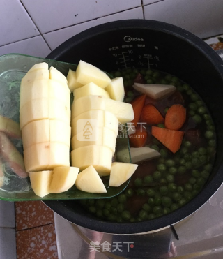 懒人腊鸭电饭锅焗饭的做法步骤：10