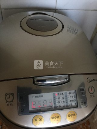 懒人腊鸭电饭锅焗饭的做法步骤：12