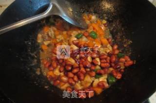 尖椒三色鸡丁的做法步骤：7