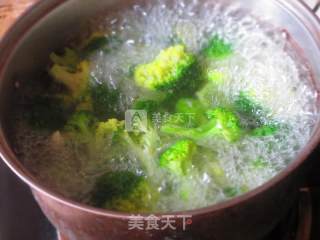 清炒蒜蓉西兰花的做法步骤：1