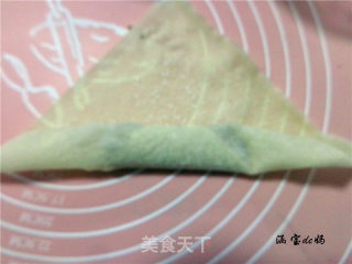 豆沙春卷的做法步骤：3
