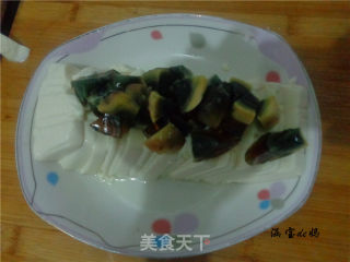 皮蛋豆腐的做法步骤：8