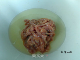 肉丝拉皮的做法步骤：5