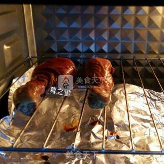 蜜汁烤鸡腿的做法步骤：6