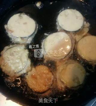 炸茄盒的做法步骤：8