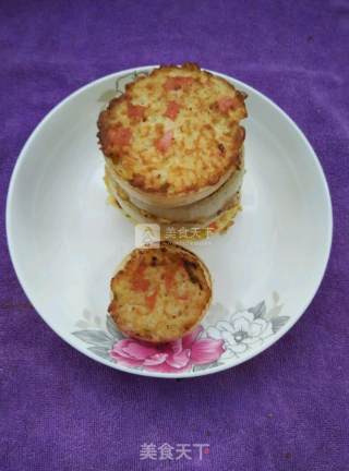 米饭煎饼的做法步骤：5