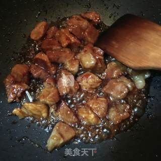 糖醋肉块的做法步骤：9