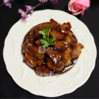 糖醋肉块的做法步骤：10