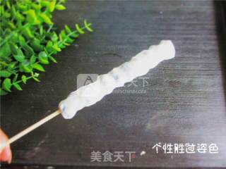 酸奶蓝莓”烤串“的做法步骤：4