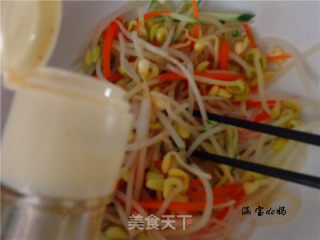 凉拌豆芽的做法步骤：6