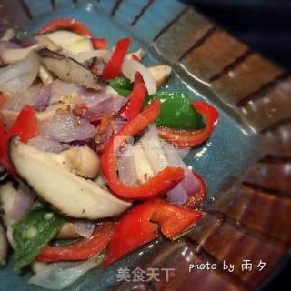 素炒香菇的做法步骤：7