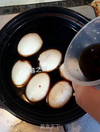 可乐鸡蛋的做法步骤：4