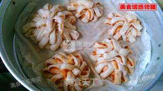 蚝油椒盐菊花卷的做法步骤：12
