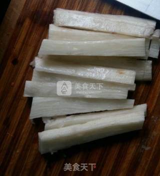 桂花蜜山药的做法步骤：2