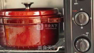睡美人免揉面包一厨作铸铁锅版的做法步骤：4