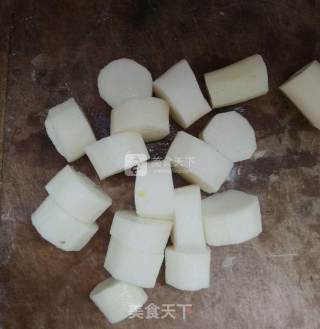 火龙果清蒸山药的做法步骤：2