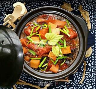 冬天里的温暖---排骨乱炖的做法步骤：9