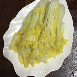 白灼娃娃菜的做法步骤：4