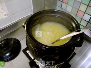 粗粮蔬菜鲜虾粥的做法步骤：8
