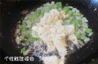 咸香豆渣的做法步骤：5