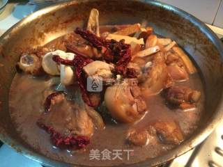 无盐豆干炖猪脚的做法步骤：13