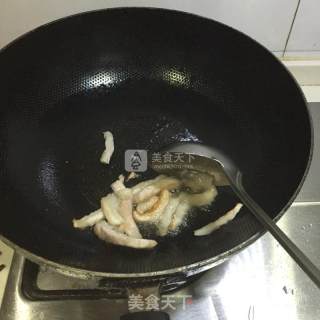 榨菜炒肉丝的做法步骤：3