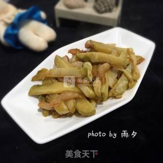 榨菜炒肉丝的做法步骤：5
