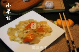 白菜小炒的做法步骤：9
